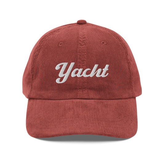 Corduroy Yacht Hat