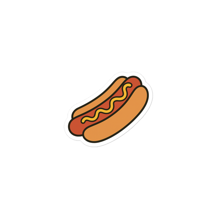Hot Dog Sticker